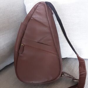 Ameribag Healthy Back Bag Chestnut Leather Extra Small